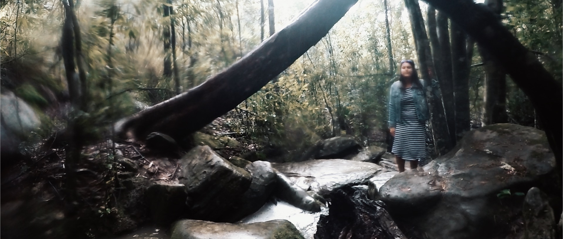top of somsersby falls, central coast, Gosford with a GoPro - to those who dream episode one