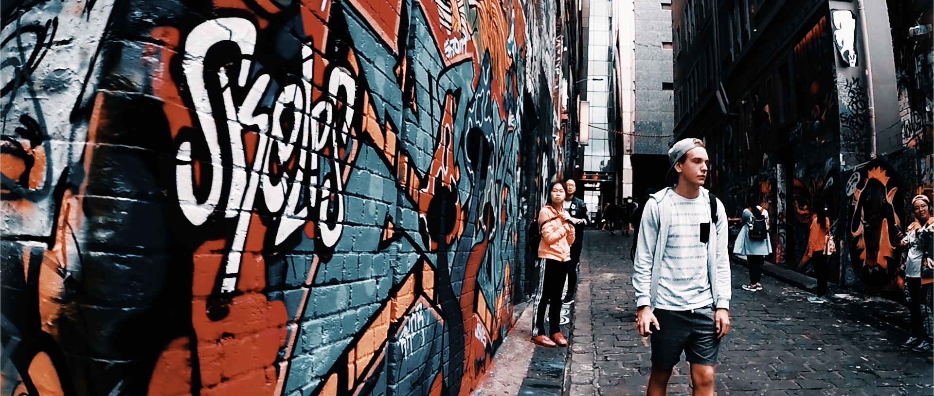 Melbourne graffiti hosier lane, GoPro for to those who dream episode one