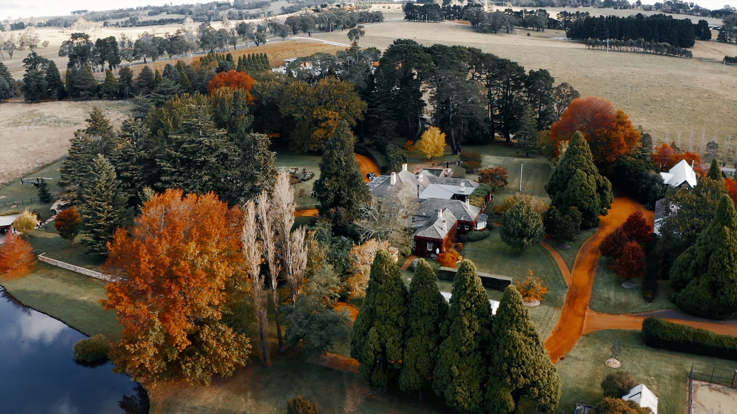bendooley estate – aerial cinematography - DJI Mavic Pro 2